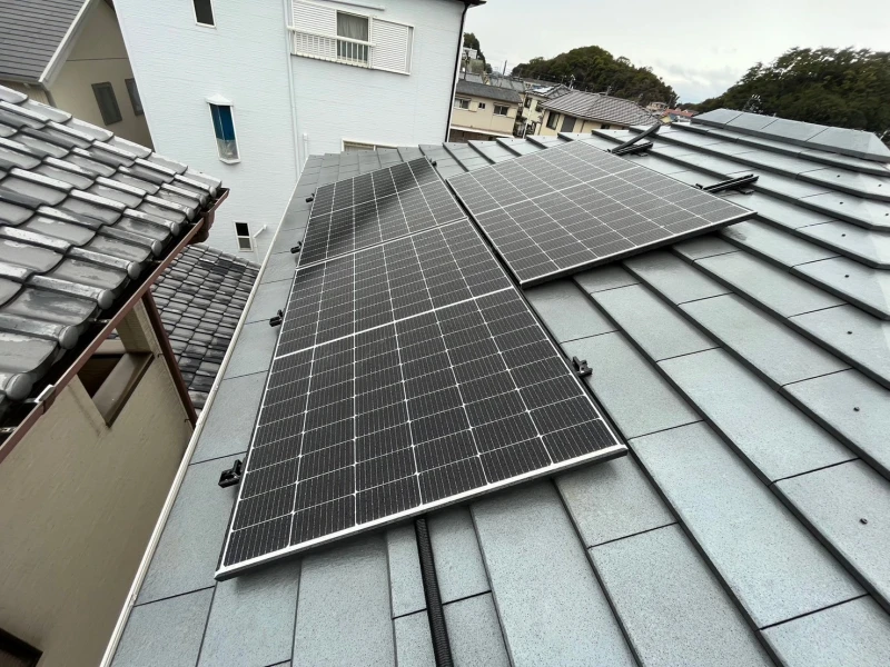【2024年03月06日施工】和歌山市 K様邸 蓄電池設置 &ソーラーパネルセット