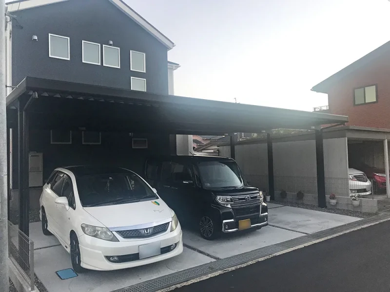 【2021年10月施工】岐阜県可児市 F様邸 カスタムガレージ&ソーラーパネルセット